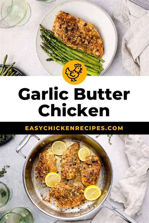 garlic-butter-chicken-easy-chicken image