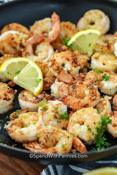 lemon-pepper-shrimp-quick-dinner-recipe-spend image