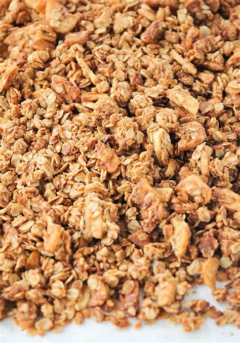 banana-peanut-butter-granola-somewhat-simple image