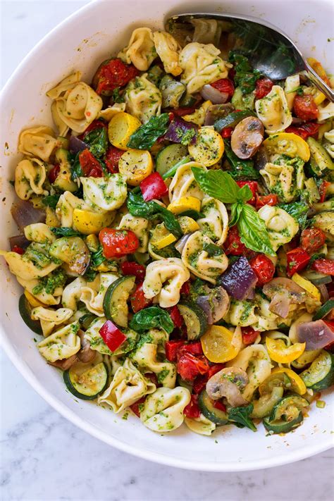 tortellini-with-pesto-and-roasted-veggies-cooking-classy image