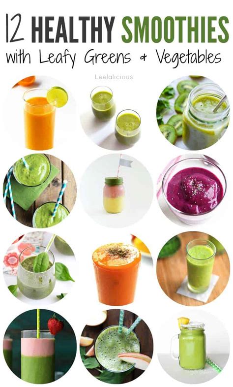 12-healthy-smoothie-recipes-with-leafy-greens-or image