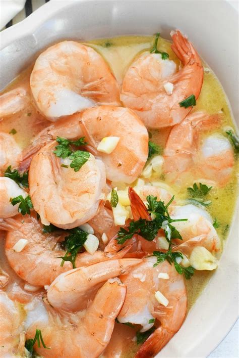 easy-sous-vide-garlic-butter-shrimp-recipe-savvy-saving image