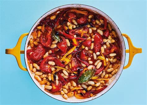 slow-roasted-peppers-with-chilli-garlic-and-beans image