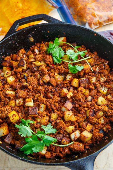 crispy-fried-chorizo-and-potatoes-closet-cooking image