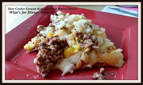 slow-cooker-ground-beef-and-hash-brown-dinner image