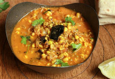 sprouted-moong-dal-recipe-spicy-sprouted-lentil-curry image