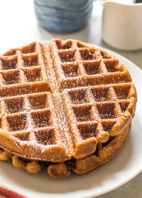gingerbread-waffles-recipe-simply image
