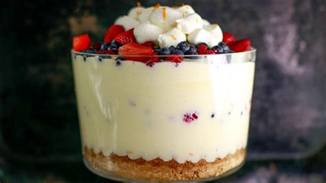 berries-cream-parfait-recipe-rachael-ray-show image