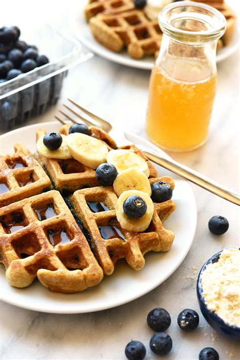 healthy-blueberry-waffle-recipe-fit-foodie-finds image