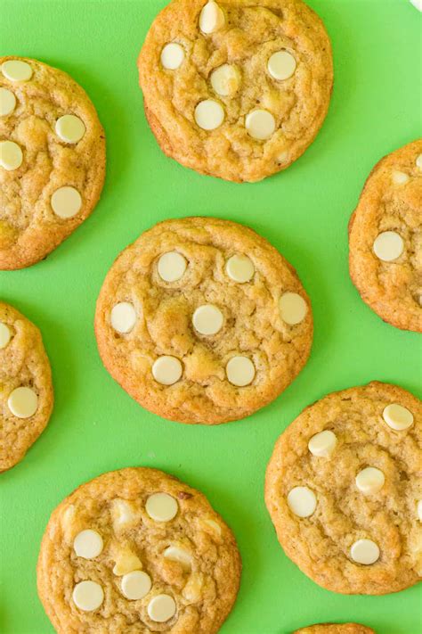 banana-pudding-cookies-with-white-chocolate-chips image