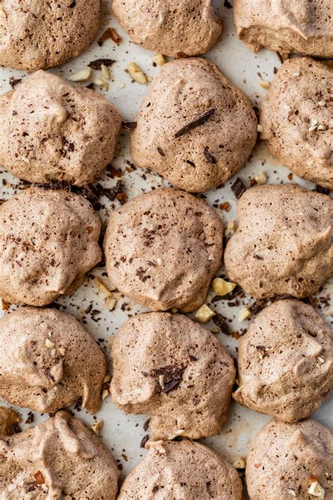 chocolate-meringue-cookies-with-hazelnut-espresso image