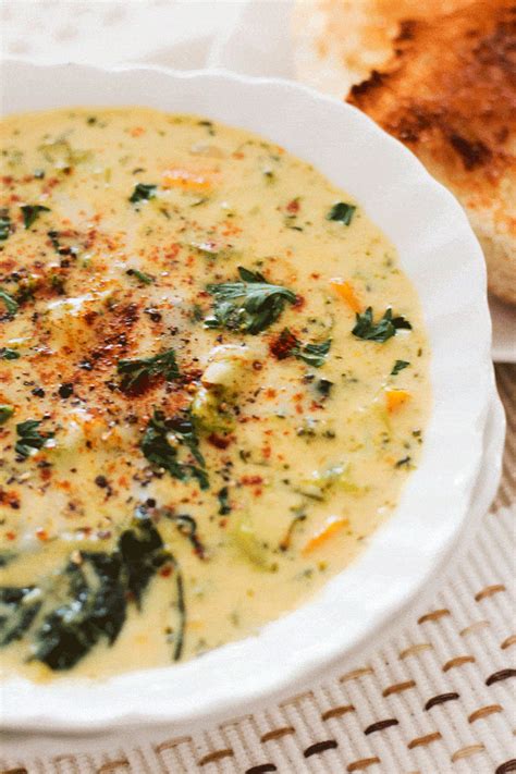 instant-pot-broccoli-cheese-soup-whole-food-bellies image
