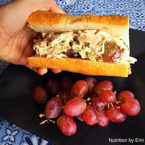 chicken-salad-with-grapes-almonds-nutrition-by-erin image