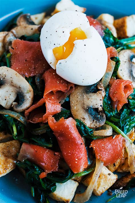smoked-salmon-and-spinach-breakfast-paleo-leap image