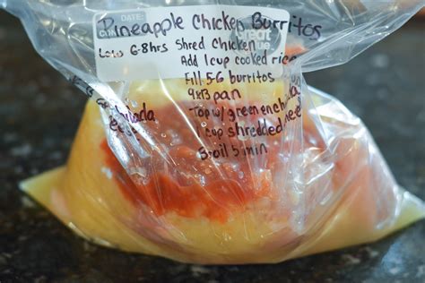 crockpot-pineapple-salsa-chicken-burritos image