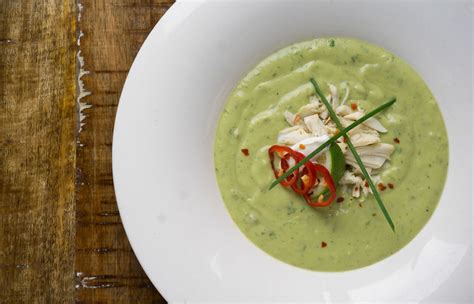 crab-avocado-soup-food image