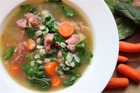 healthy-ham-and-barley-soup-heidis-home-cooking image