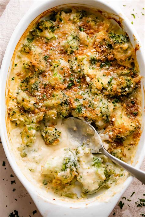 creamy-cheesy-broccoli-casserole-easy-weeknight image