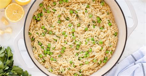 orzo-with-peas-and-parmesan-valeries-kitchen image