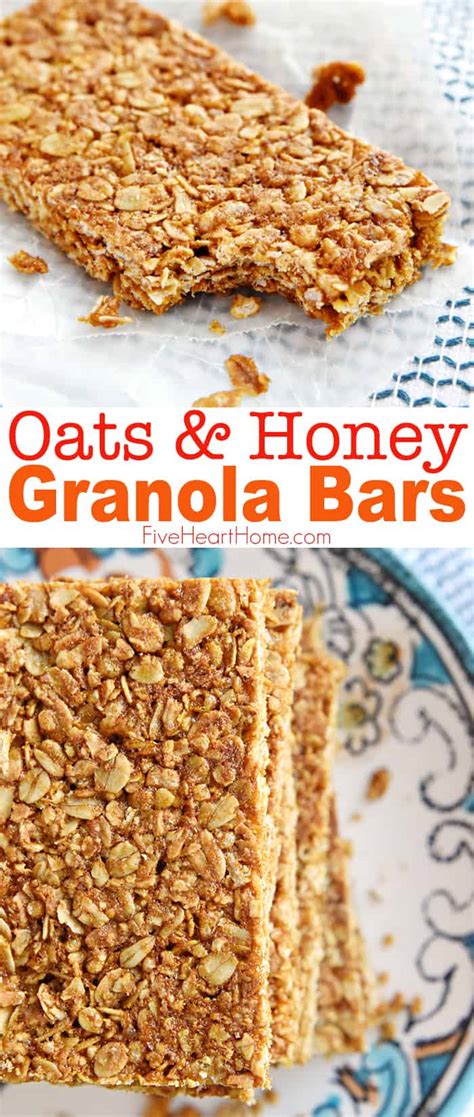 oats-honey-granola-bars-easy-and-yummy image