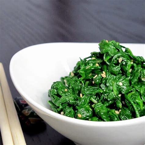 oshitashi-boiled-spinach-with-sesame-seeds-pickled image