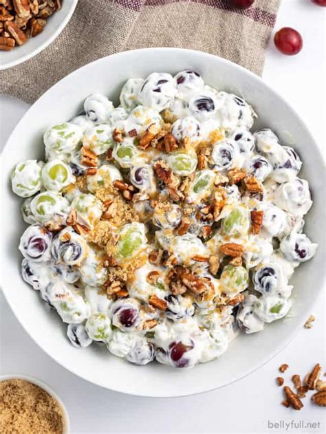 creamy-grape-salad-recipe-belly-full image
