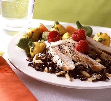 herbed-chicken-with-wild-rice-midwest-living image