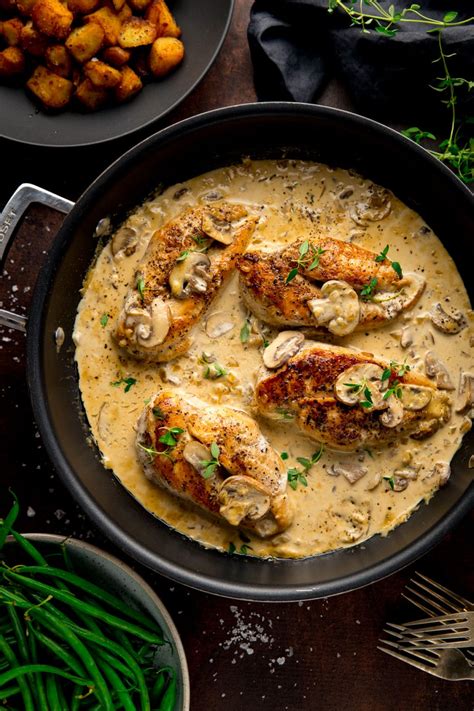 chicken-in-white-wine-sauce-with-mushrooms image