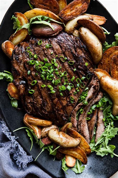 brown-sugar-garlic-flank-steak-the-recipe-critic image