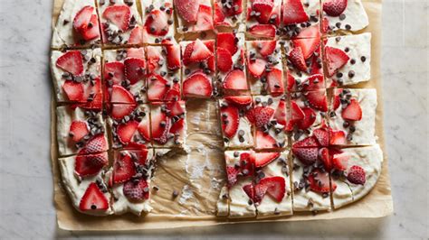 strawberry-chocolate-greek-yogurt-bark-eatingwell image