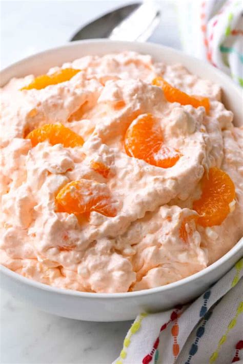 orange-fluff-salad-only-6-ingredients-all-things-mamma image
