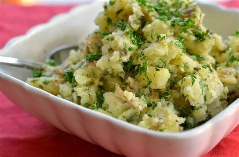 olive-oil-mashed-potatoes-with-garlic-and-basil image