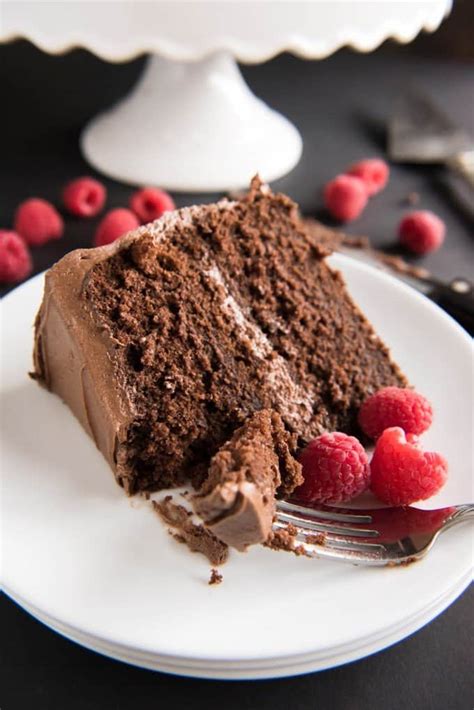 homemade-chocolate-devils-food-cake image