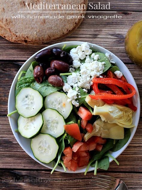mediterranean-salad-with-homemade-greek-vinaigrette image