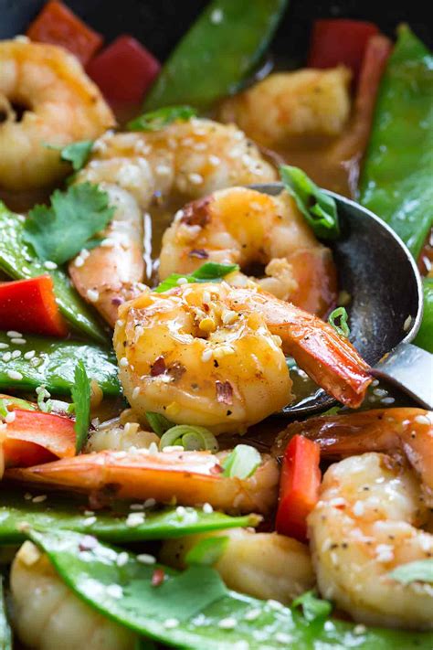 easy-shrimp-stir-fry-recipe-jessica-gavin image