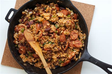 creole-rice-skillet-with-andouille-sausage-oven-love image