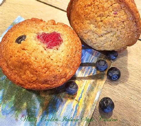 berry-lemon-muffins-whats-cookin-italian-style-cuisine image