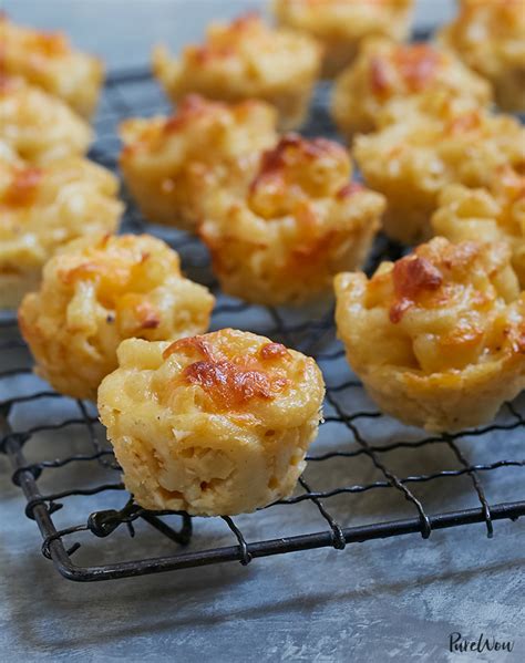 baked-mac-and-cheese-bites-recipe-purewow image