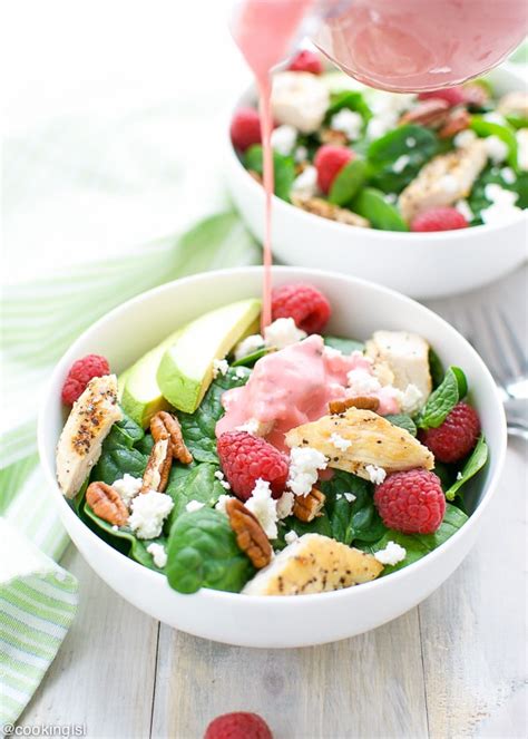 spinach-salad-with-raspberry-vinaigrette-cooking-lsl image