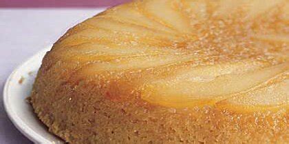 maple-pear-upside-down-cake-recipe-myrecipes image