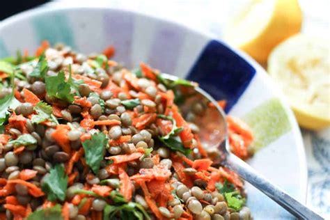 lentil-salad-with-carrots-and-cilantro-aggies-kitchen image