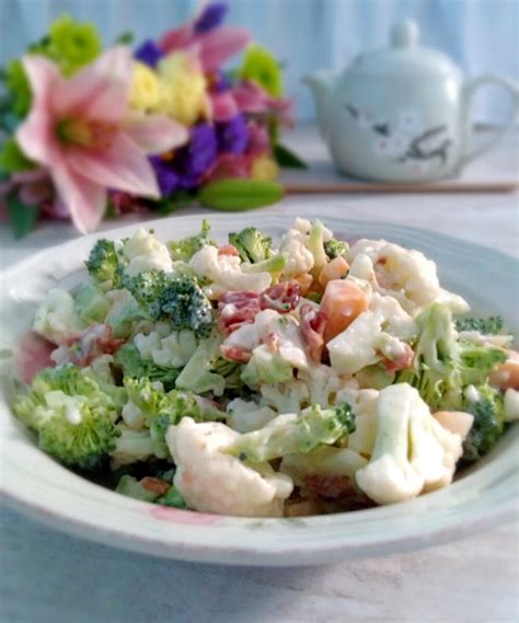 amish-broccoli-cauliflower-salad-recipe-amish-heritage image