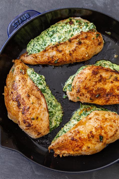 spinach-stuffed-chicken-breast-recipe-momsdish image