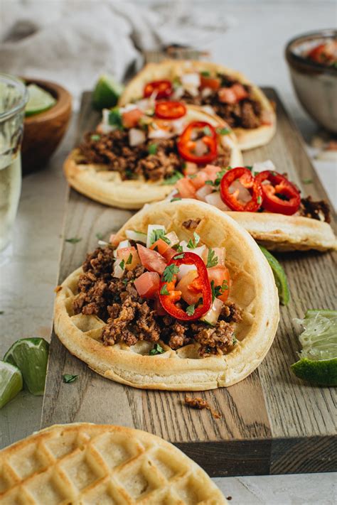 how-to-make-a-waffle-taco-recipe-and-win-dinner image