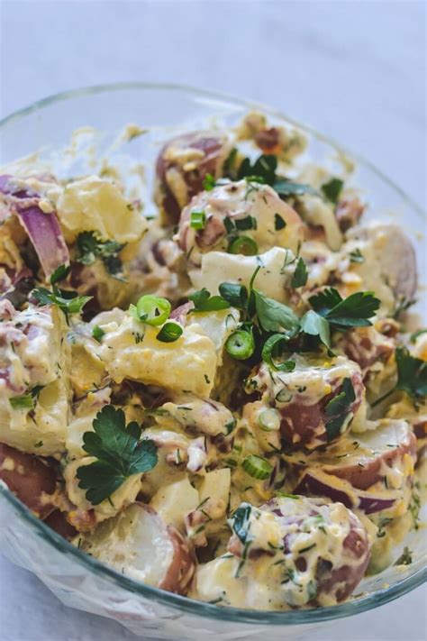old-fashioned-potato-salad-with-homemade-dressing image