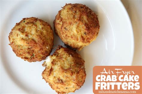 air-fryer-crab-cake-fritters-mix-match-mama image
