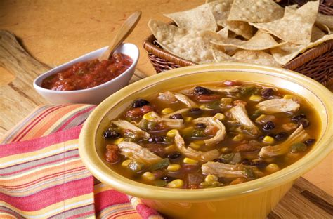 low-calorie-chicken-tortilla-soup-recipe-the-spruce image