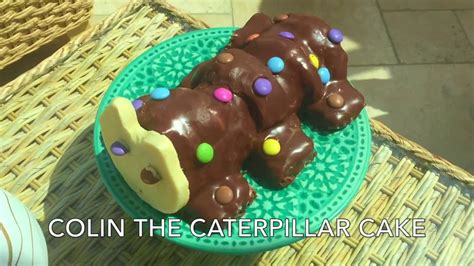 homemade-colin-the-caterpillar-cake-youtube image