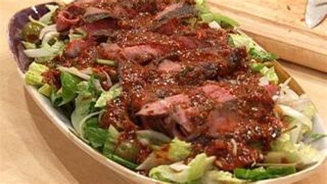 sliced-steak-salad-with-bloody-mary-vinaigrette image