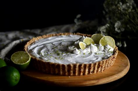 raw-mango-lime-coconut-tart-the-hungry image